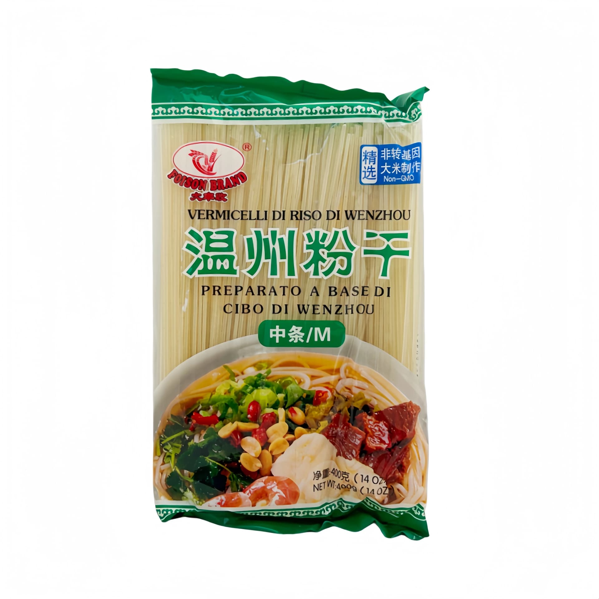 Risnudlar Wenzhou M 400g Foison Cambodia