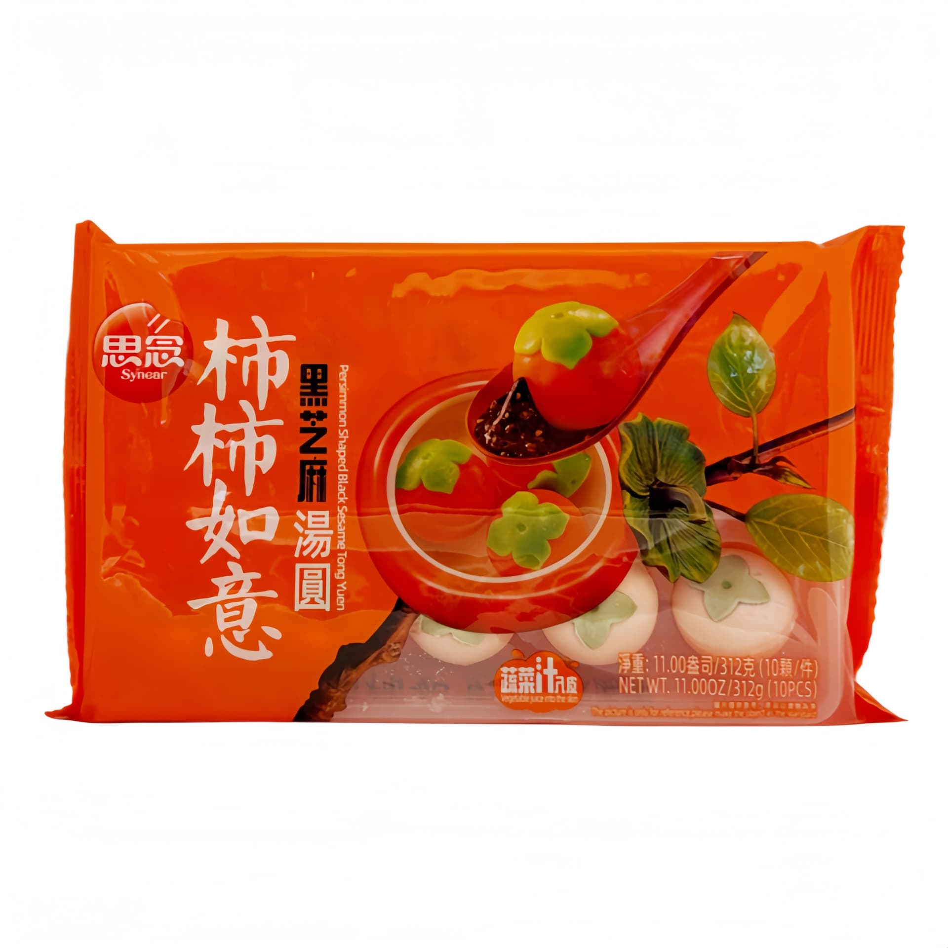 Risbollar Med Sesampasta Persimonform Fryst 312g Synear Kina 