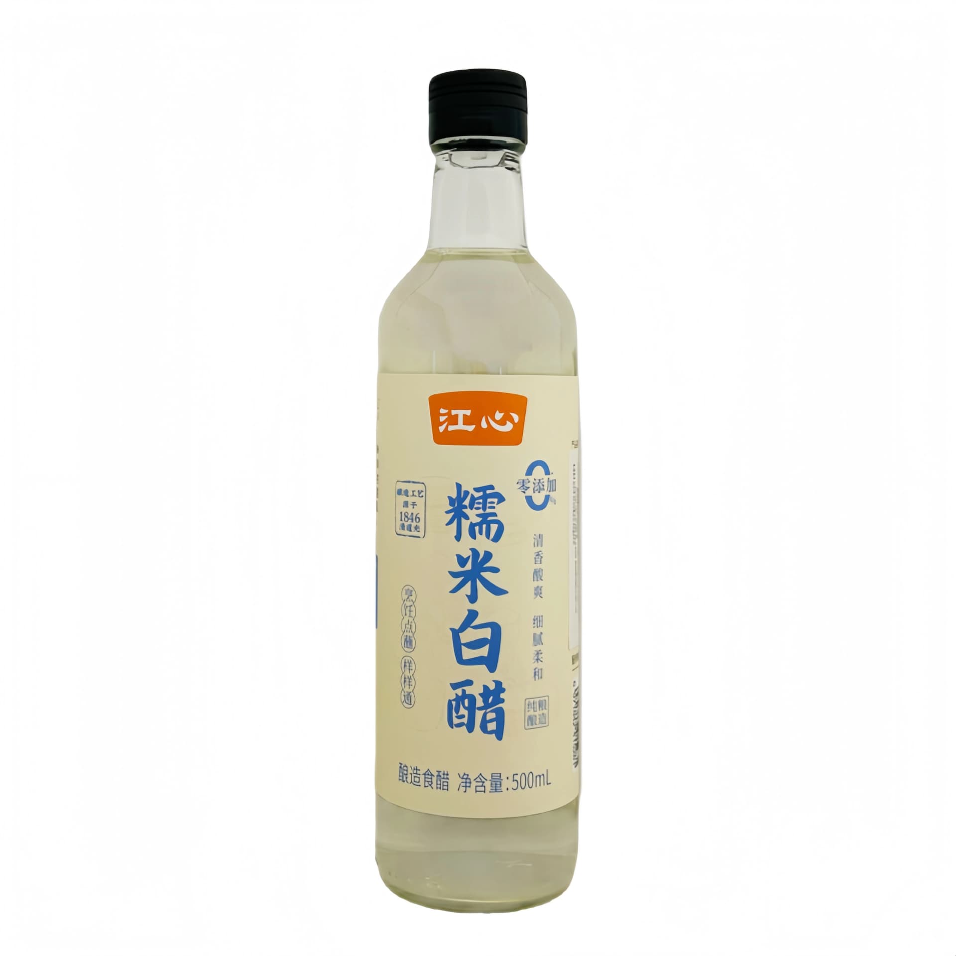 Klibbigt Ris Vit Vinäger 500ml Jiang Xin Kina