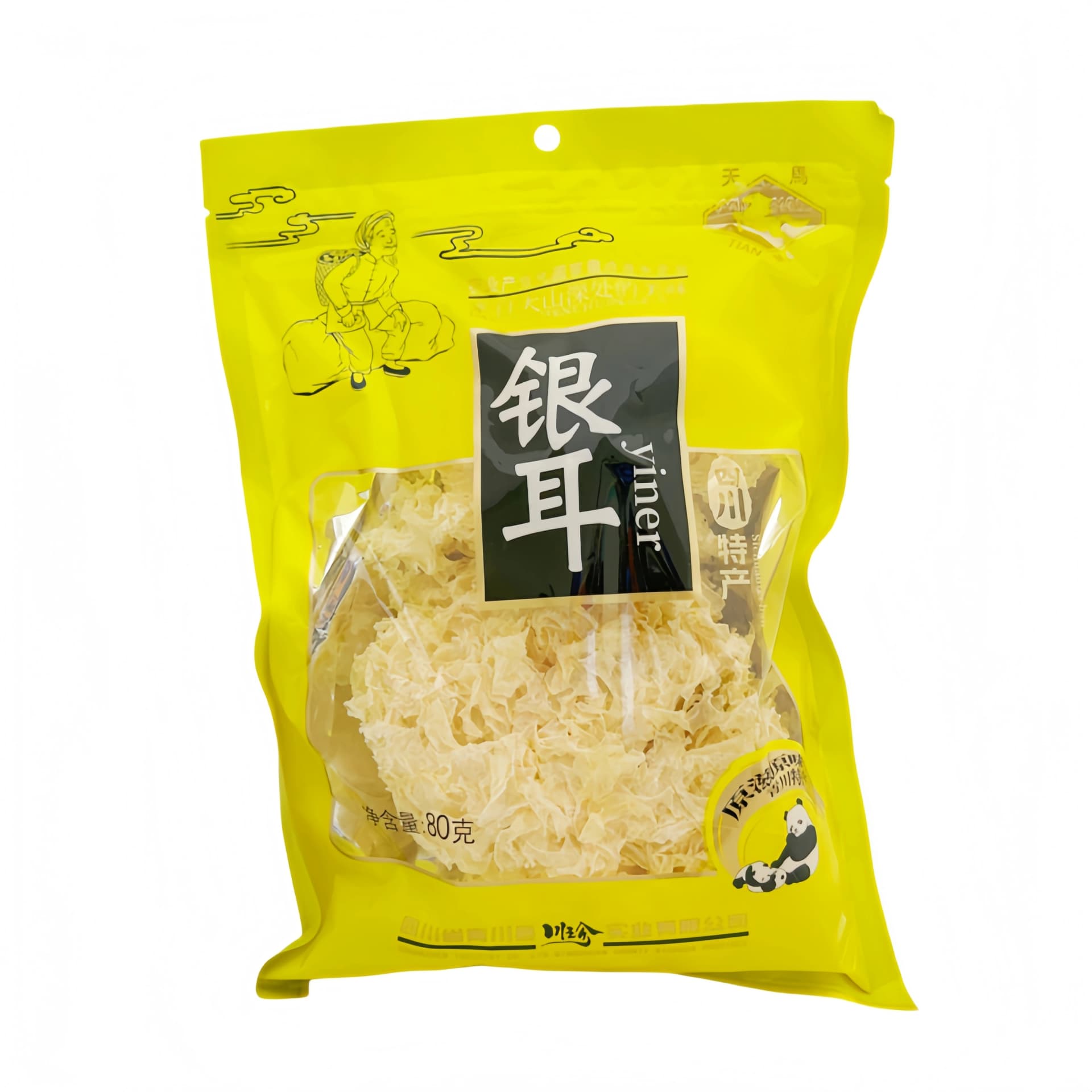 Torkad Snösvamp 80g Chuan Zhen Kina