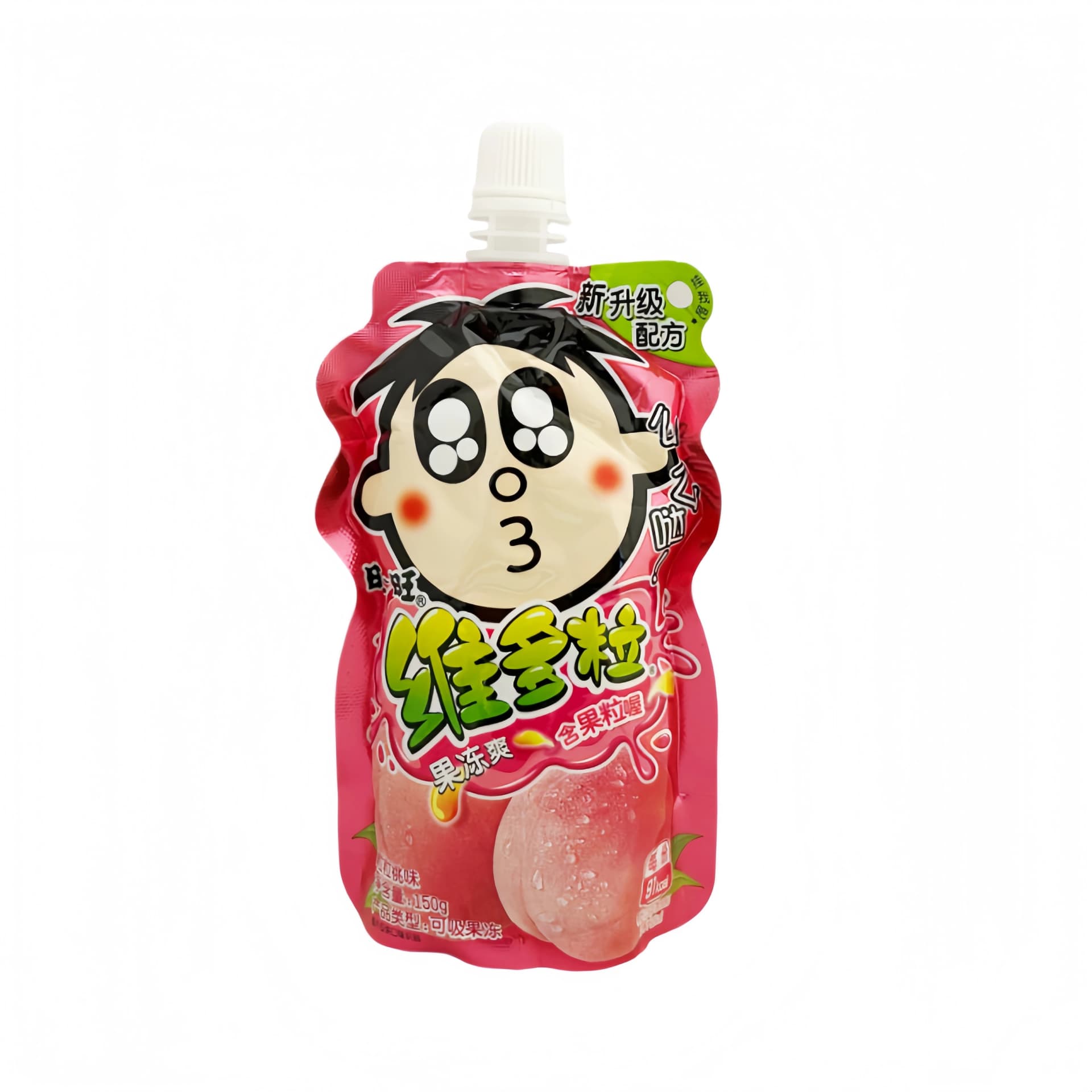 Dryck Jelly Persika Och Kokos Smak 150g Want Want Kina