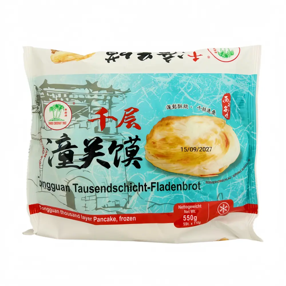 Flerskiktsbröd Tong Guan Fryst 550g TCT Kina
