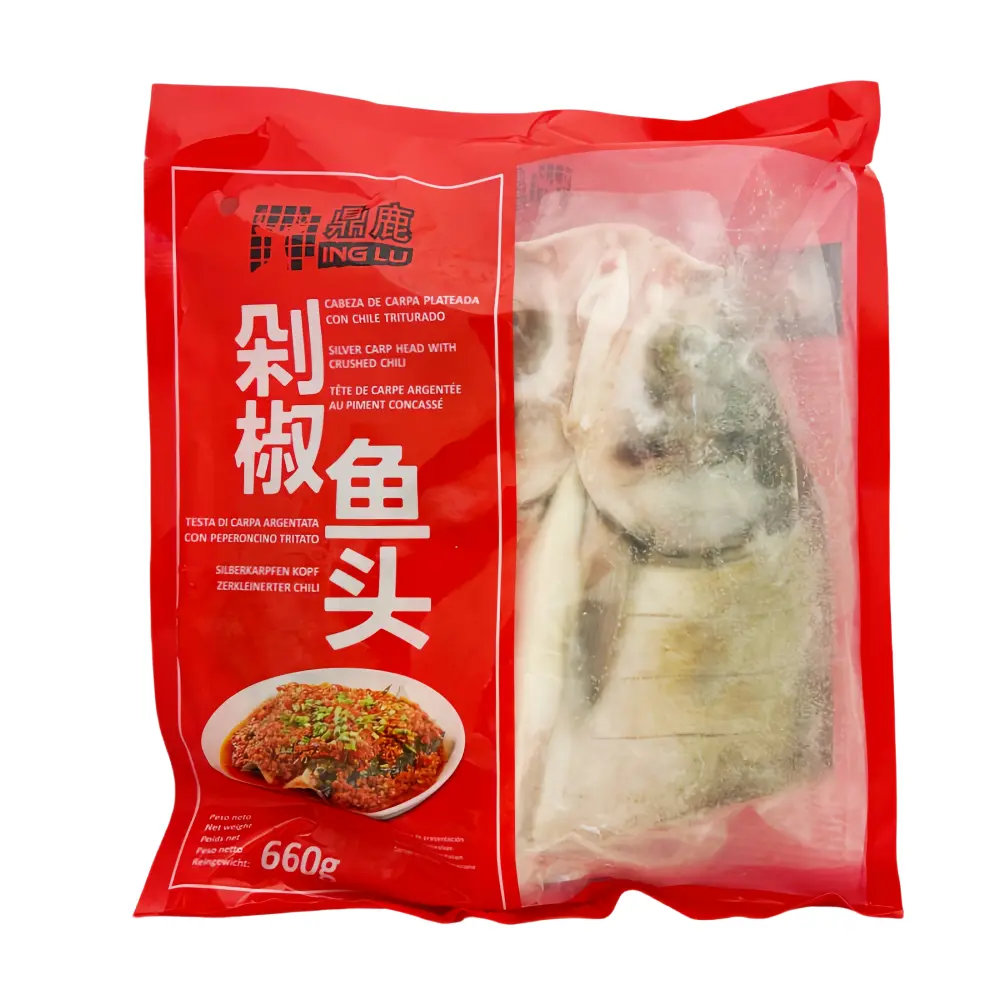 Silverkarphuvud Med Hackad Chili Fryst 660 g ING LU Kina