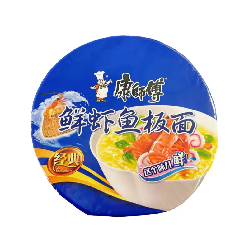 Snabbnudlar Bowl Räk/Fisksmak 102g KSF Kina