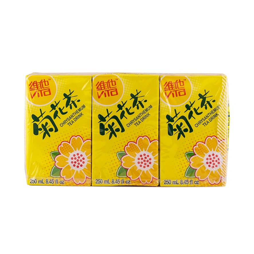 Dryck Tea Vit Chrysanthemum 250mlx6 Vita Kina