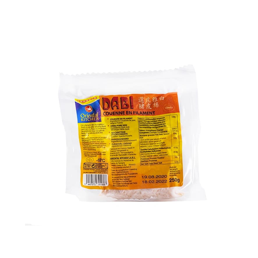 Grisskinn Strimlad Fryst 250g ZPS Oriental Kitchen