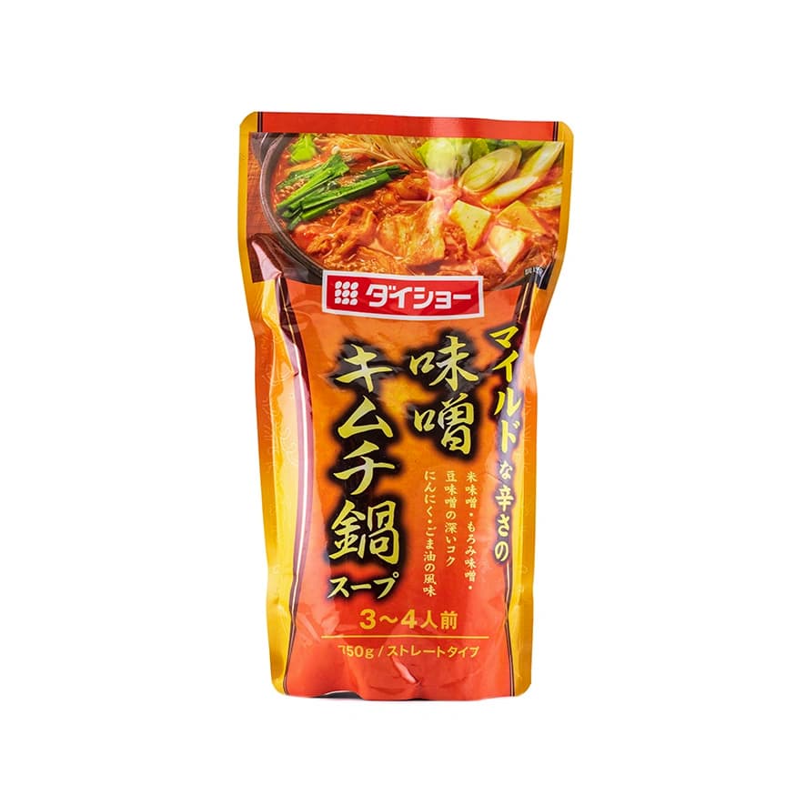 Hotpot Soppbas Miso Kimchi 750g DAISHO Japan