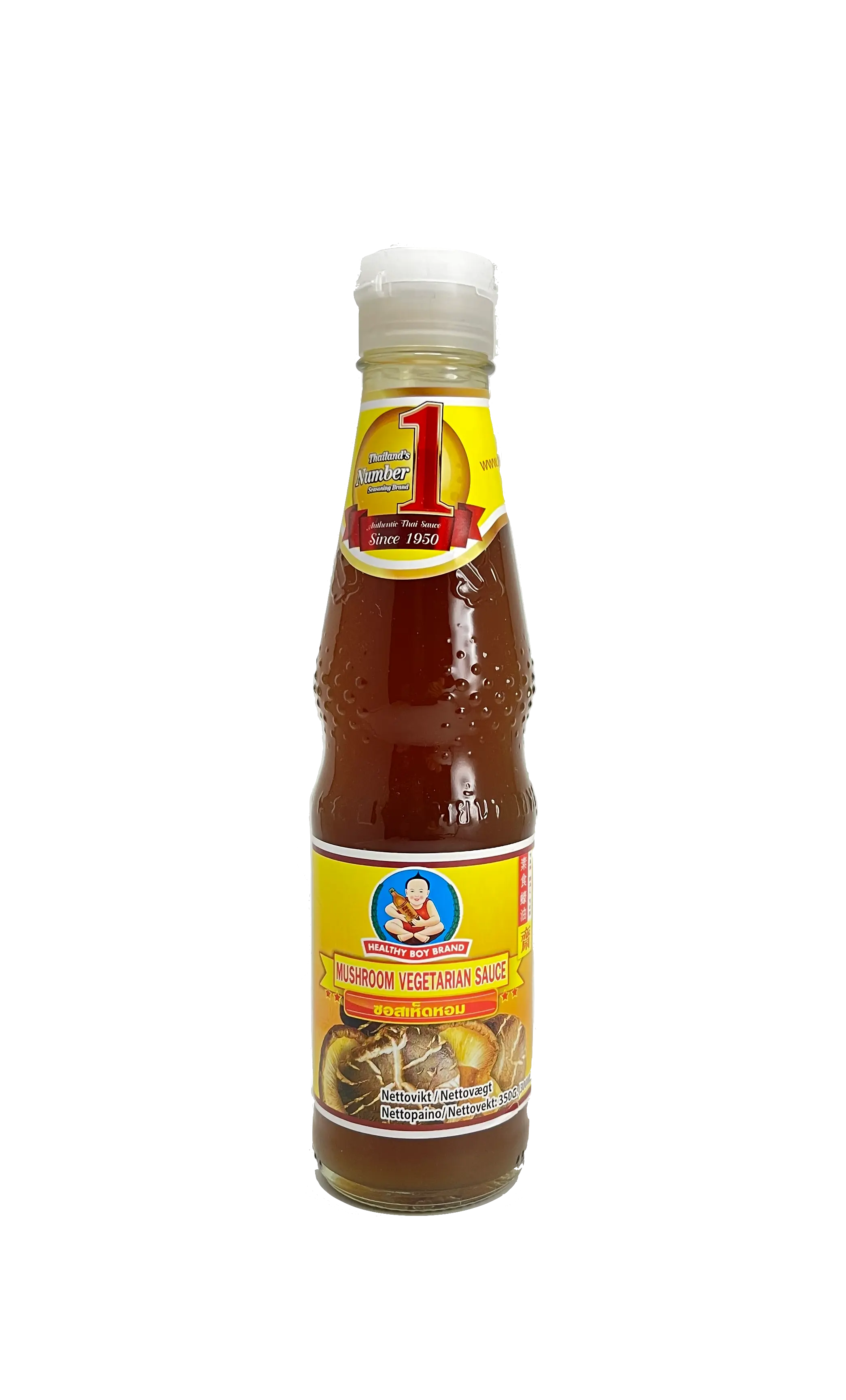 Vegtarisk Svamp Sås 350g Healthy Boy Thailand