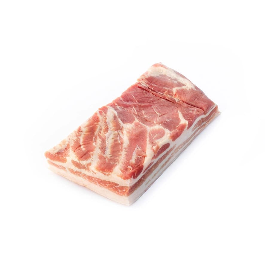 Fläsksida Med Svål Fryst ca 1kg/Förp Sverige