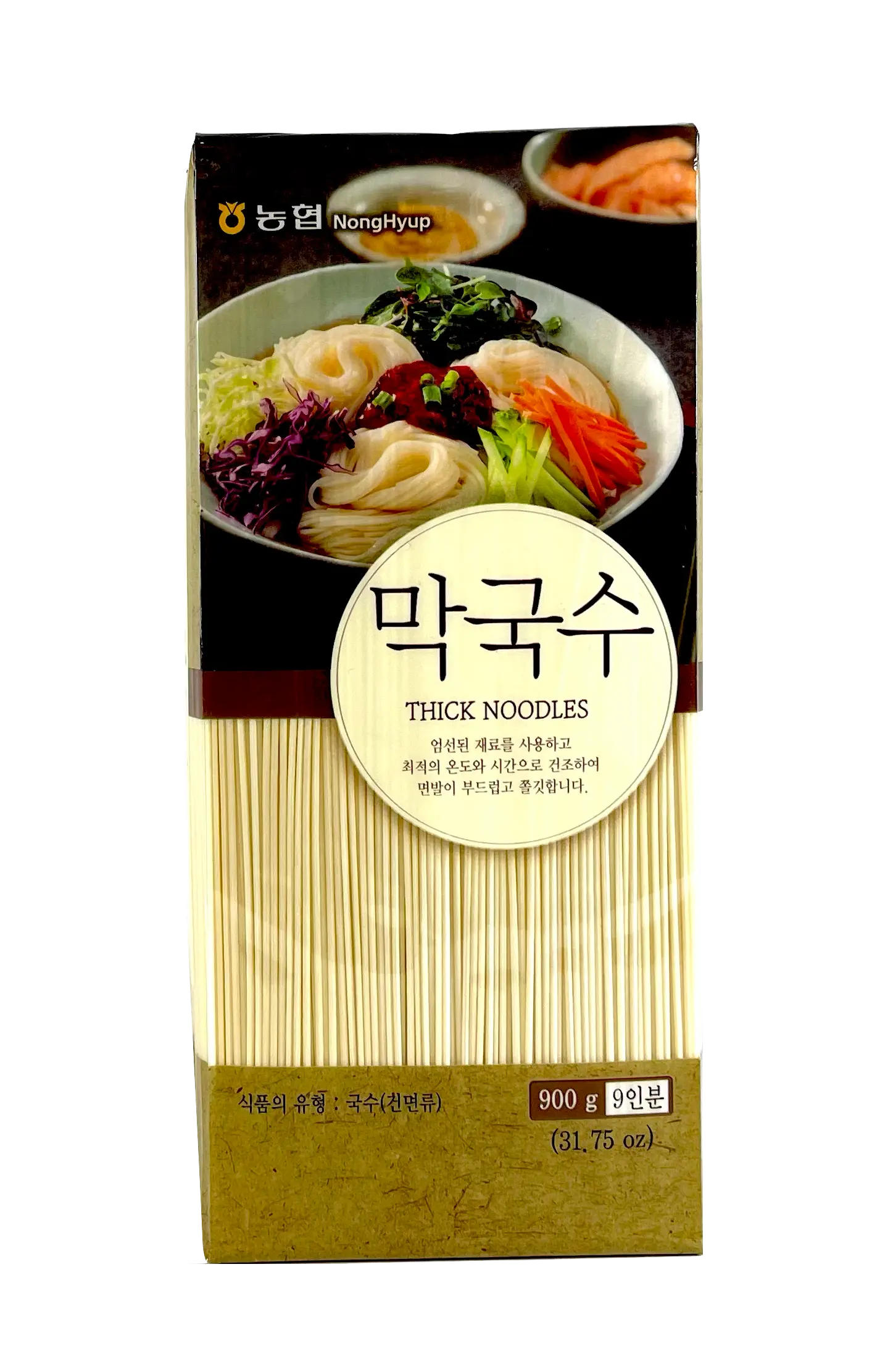 Nudlar Thick  S 900g NH Korean