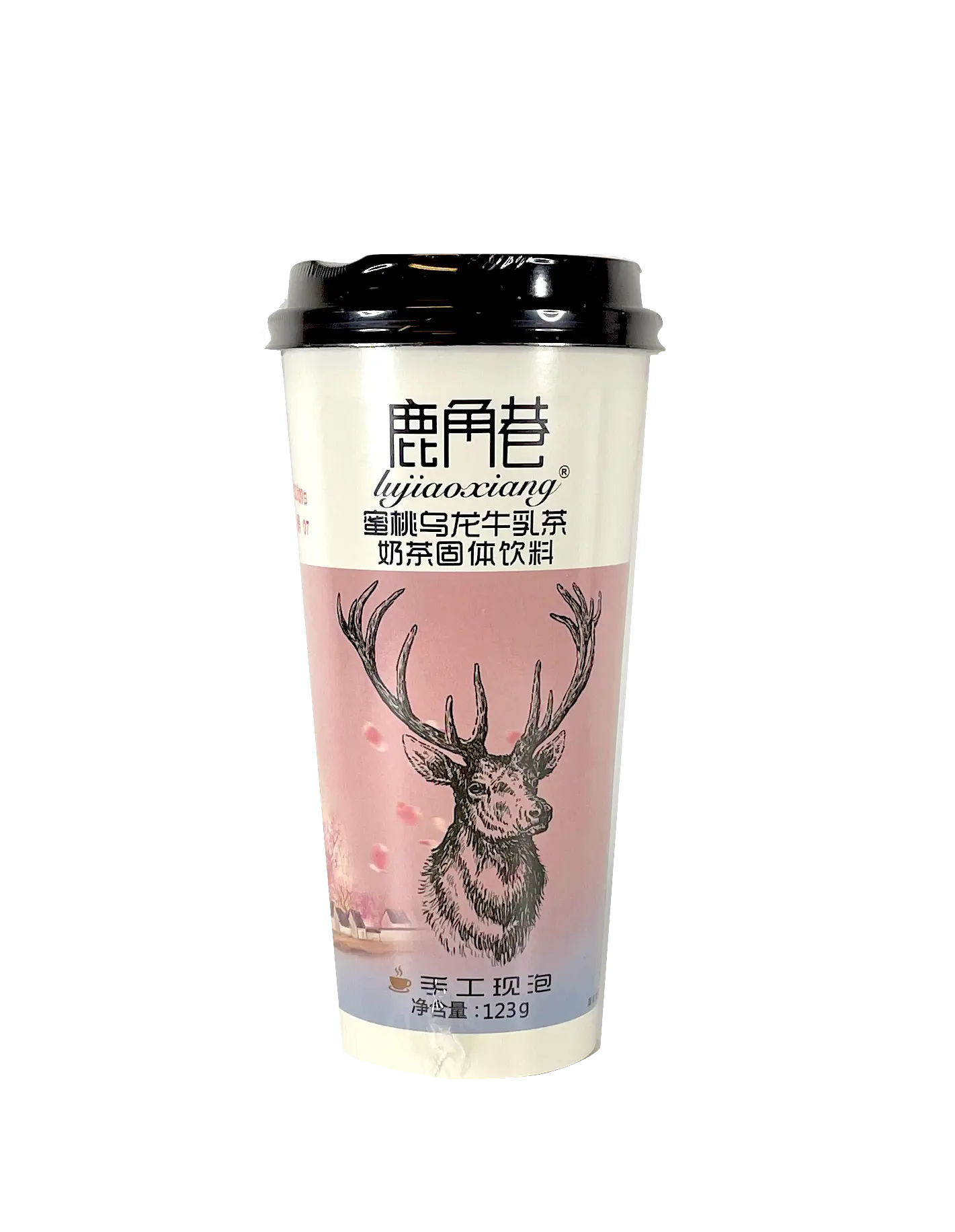 Snabb Mjölk Te Med Persika Och Oolong Te Smak 123g LJX Kina