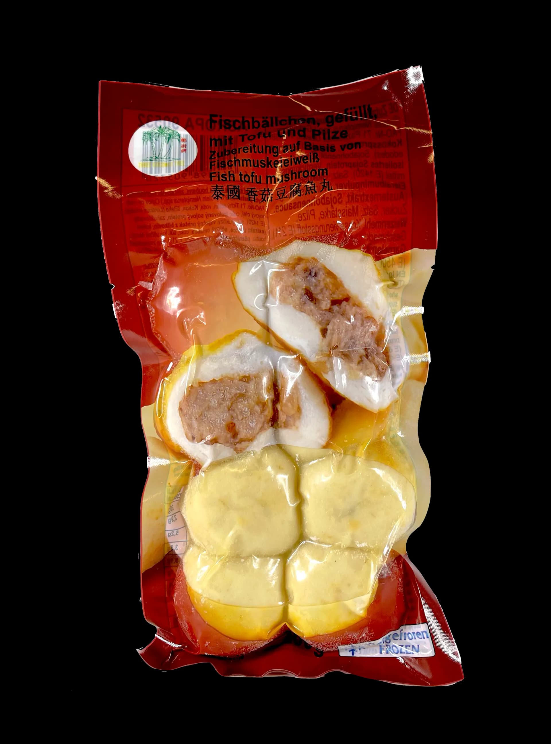 Fish/Tofu Bollar Med Svamp Fryst 200g TCT Thailand