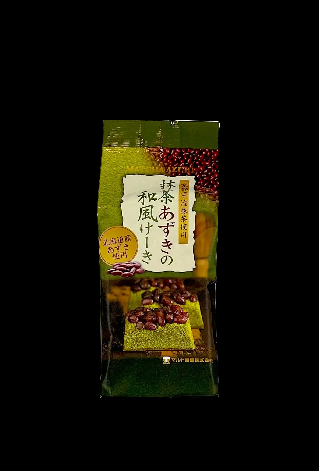 Kaka Matcha/Rödbön 120g Maruto Japan