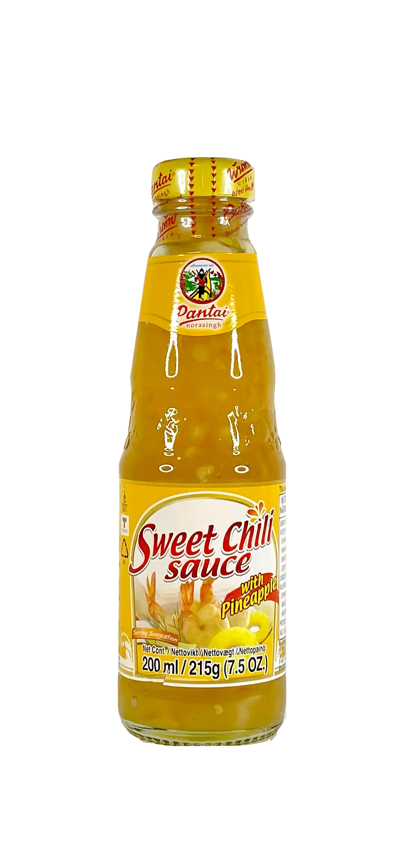 Sweet Chili Sås Med Ananas Smak 200ml Thailand