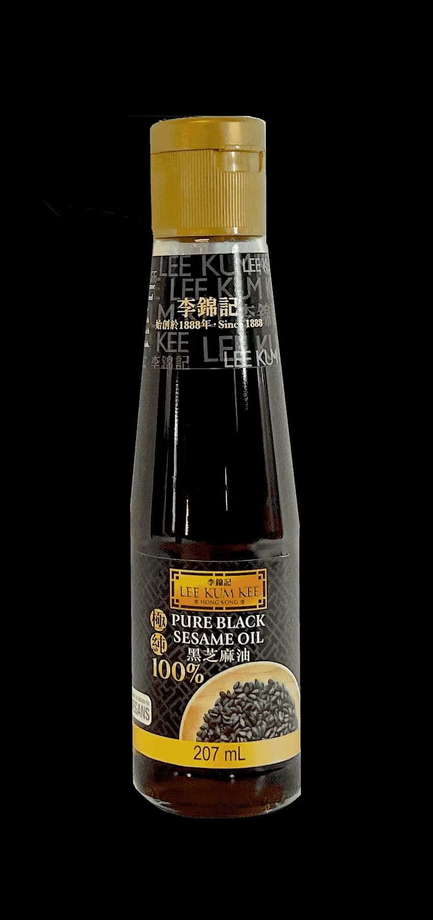 Sesamolja Svart Pure 207ml LKK Kina