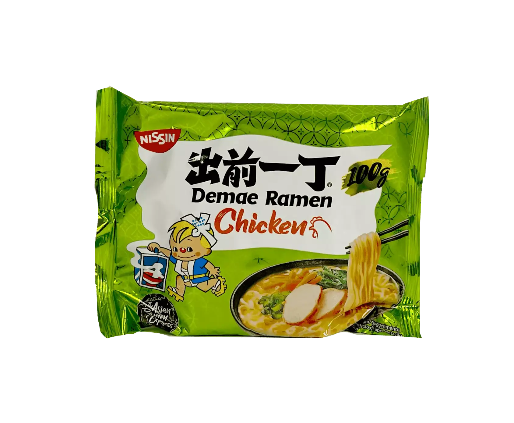 Snabbnudlar Kycklingsmak 100g Nissin Japan