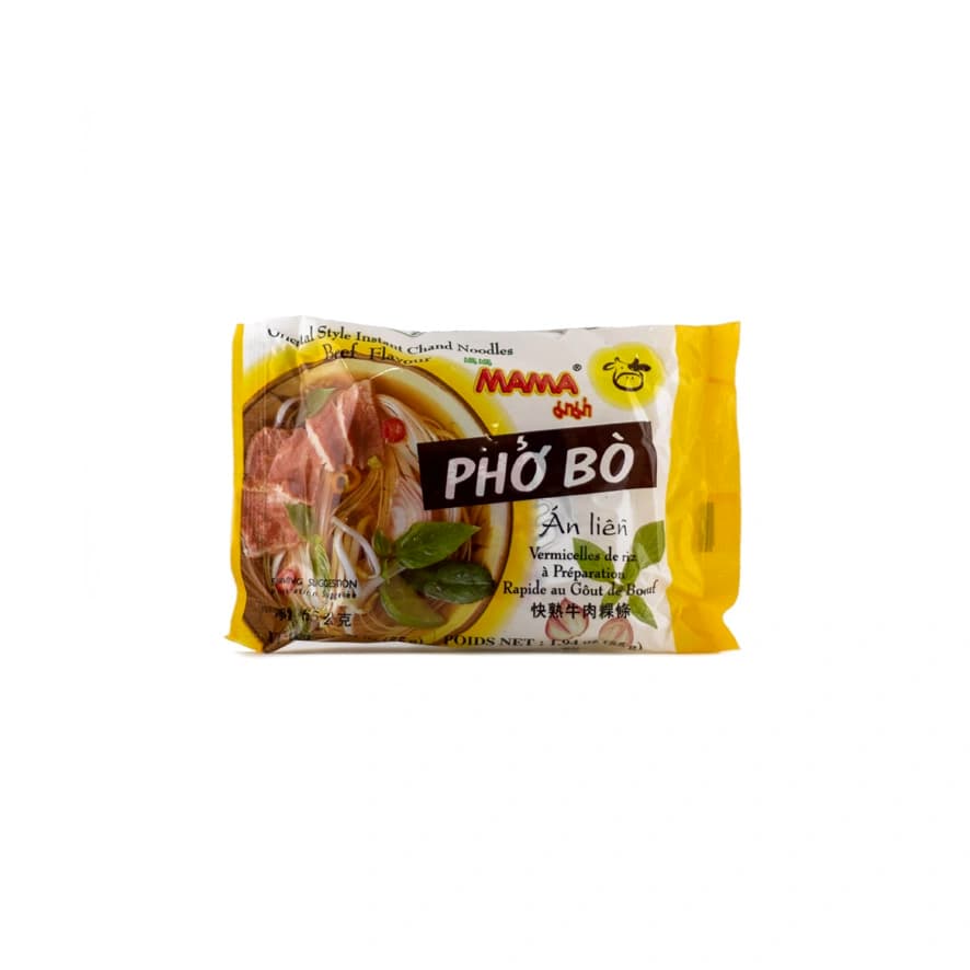 Snabbrisnudlar Biffbuljong PHO BO 55g Mama