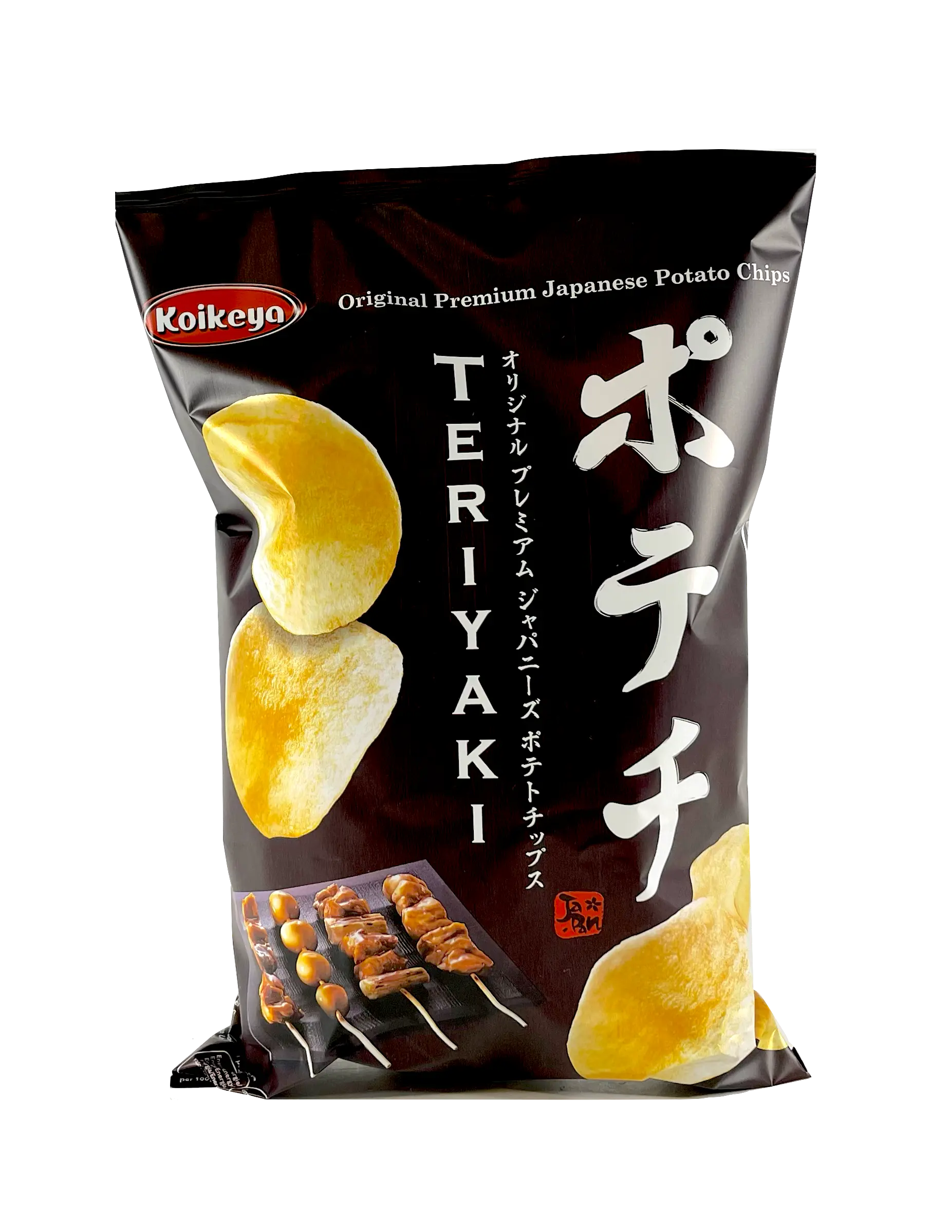 Potatischips Med Teriyaki Smak 100g Koikeya Japan