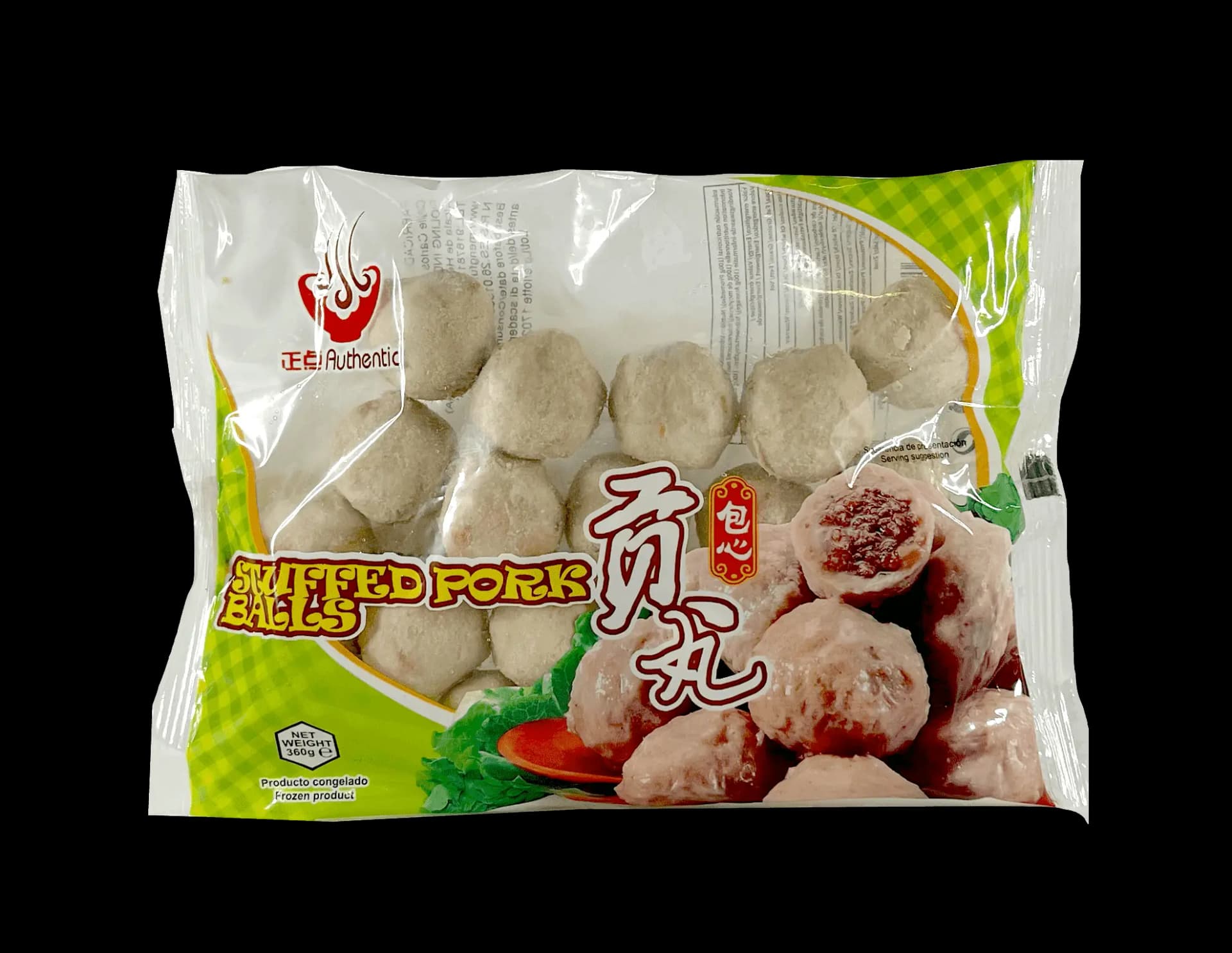 Fläskbullar Med Fläsk Fyllning Fryst 360g Authentic Spanien