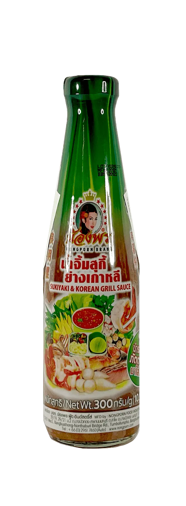 Sukiyaki/Korea Grillsås 300g Nongporn Thailand
