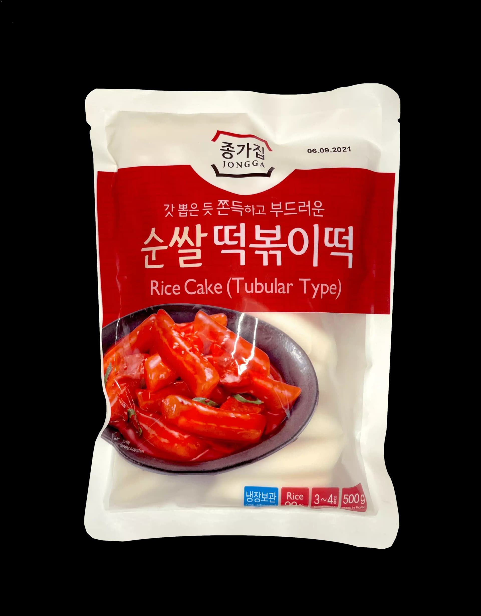 Riskakor Strip 500g Jongga Korean