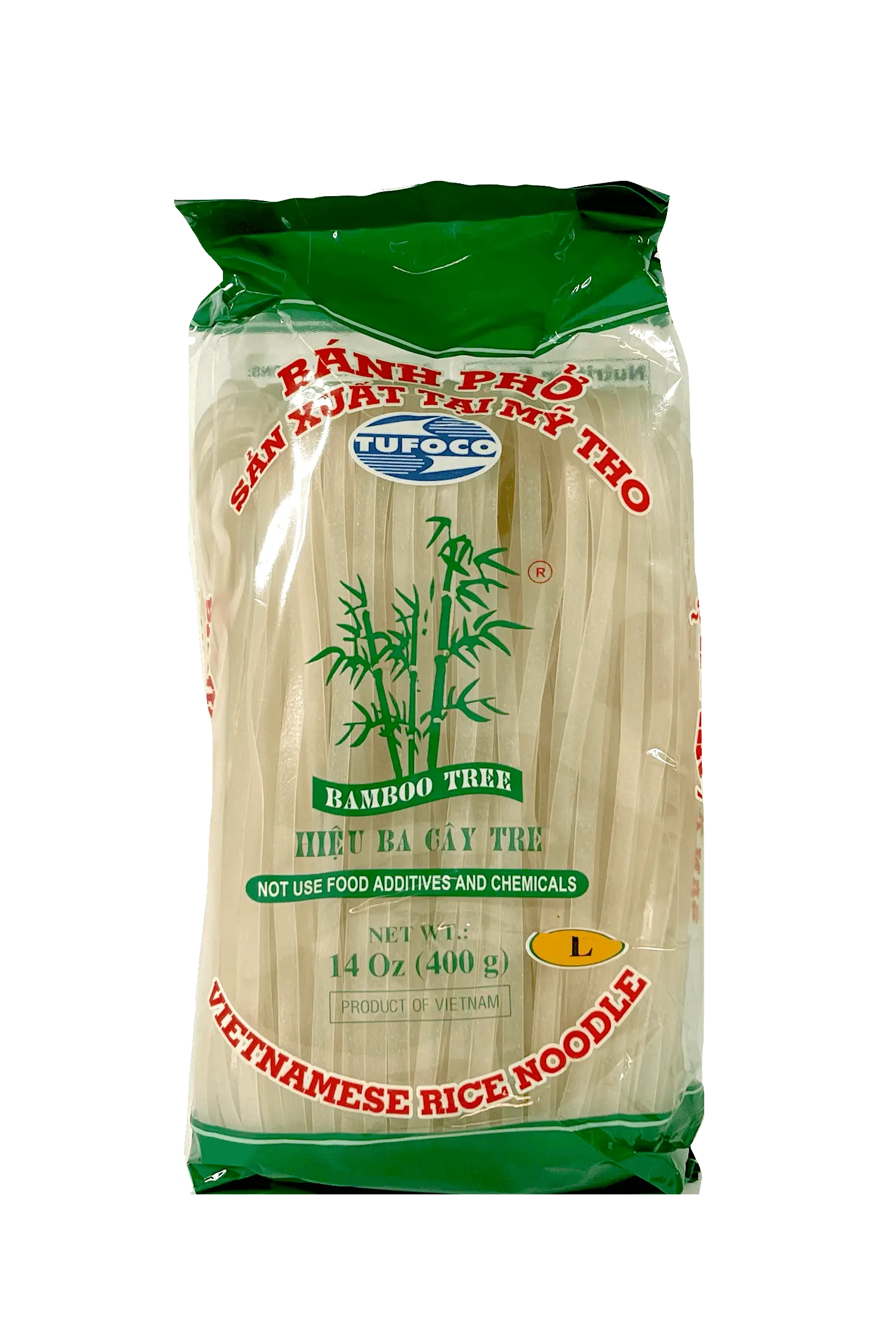 Risnudlar 5mm My Tho (L) 400g Bamboo Tree Vietnam