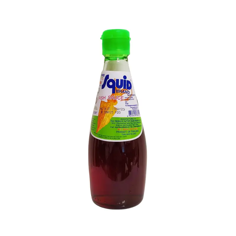 Fisksås i Glasflaska 300ml Squid Thailand