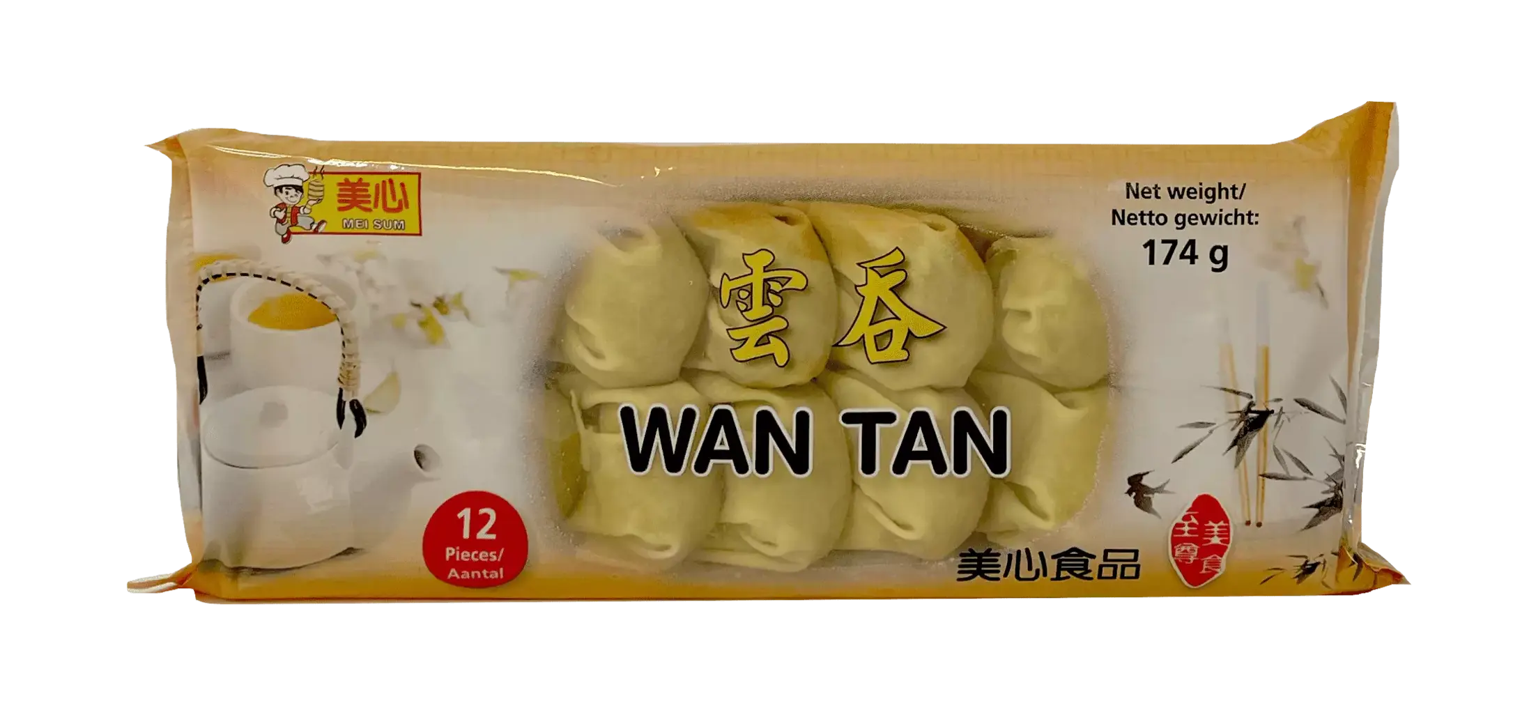 Wonton Fryst 174g (12st) Mei Sum Nederländerna
