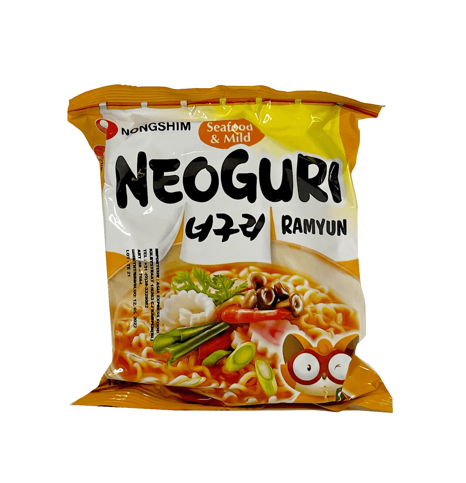 Snabbnudlar Neoguri Mild 120g Nongshim Korea