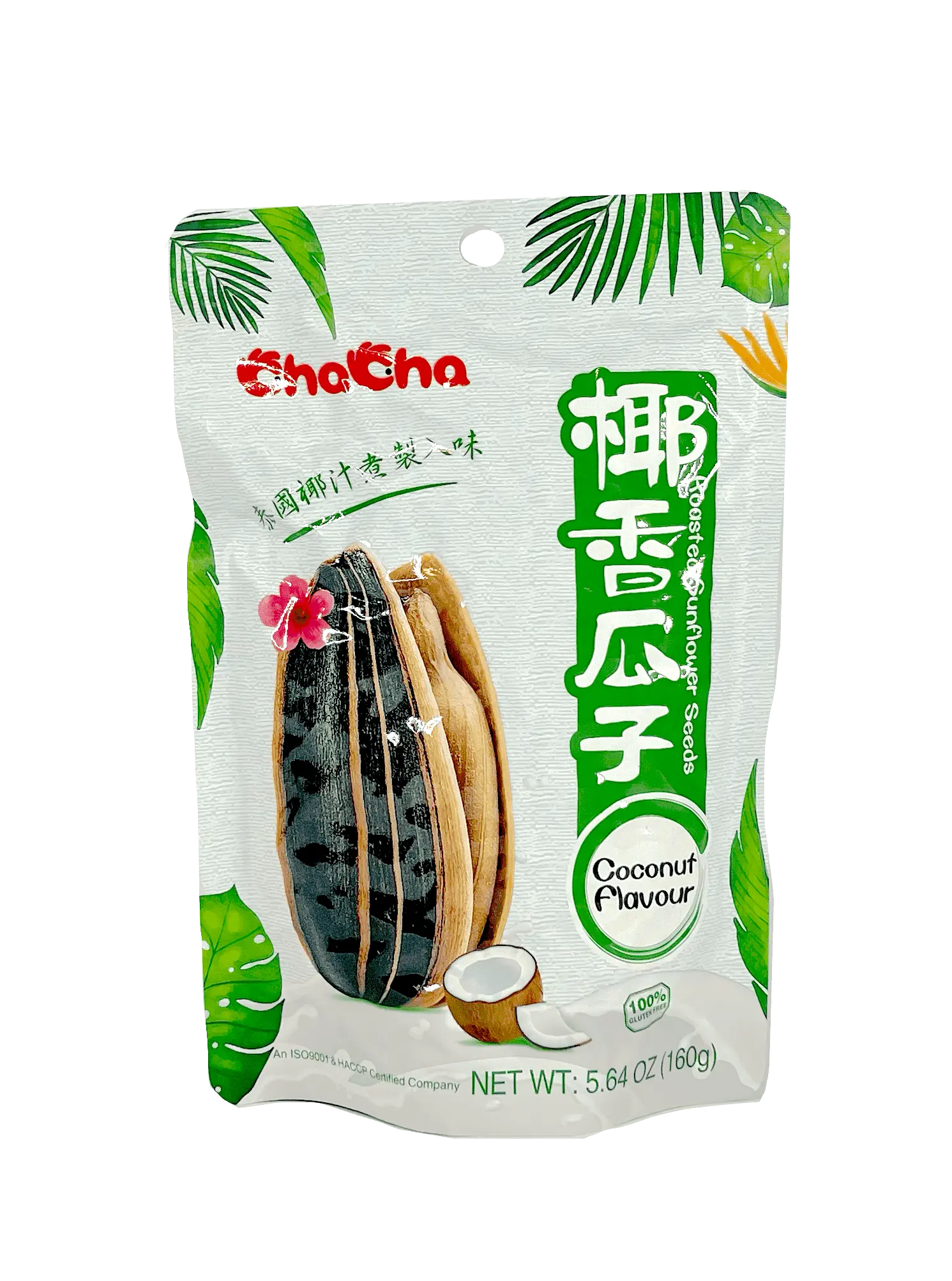 Solrosfrön Kokossmak 160g Cha Cha Kina