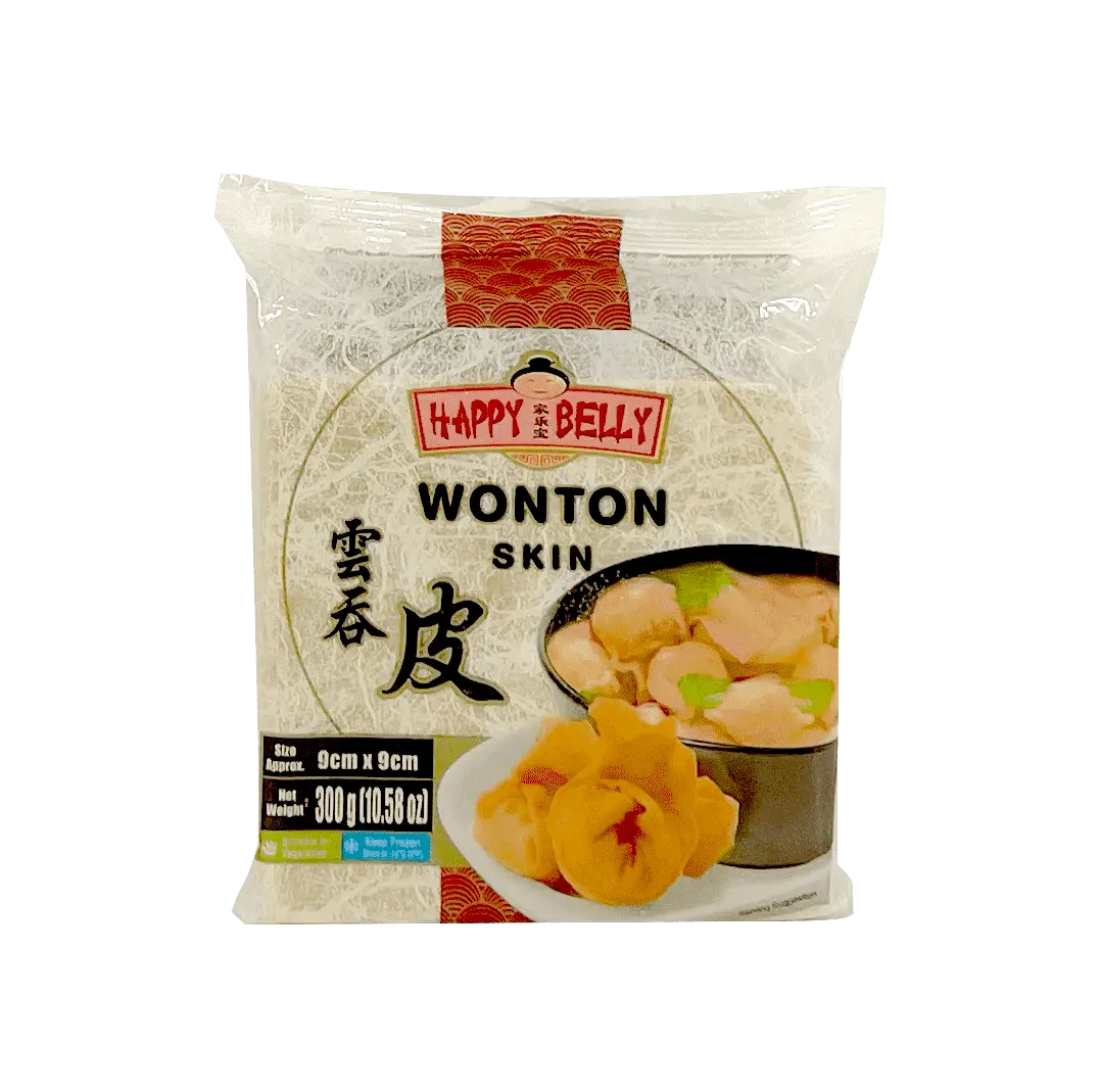 Wonton Deg 9cm Fryst 300 g Happy Belly Nederländerna