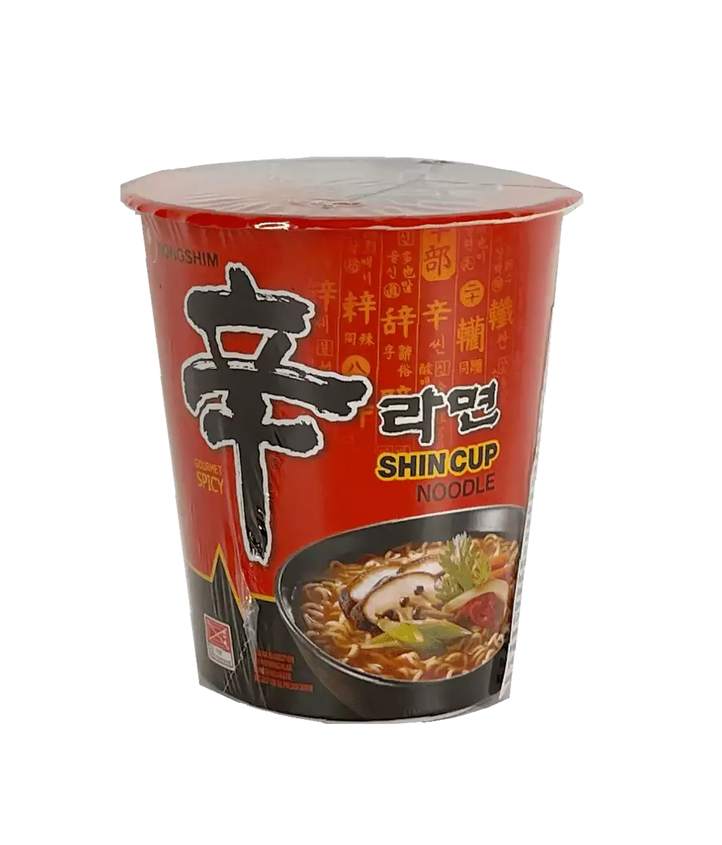 Snabbnudlar Cup Shin Ramyun 68g Nongshim Korea
