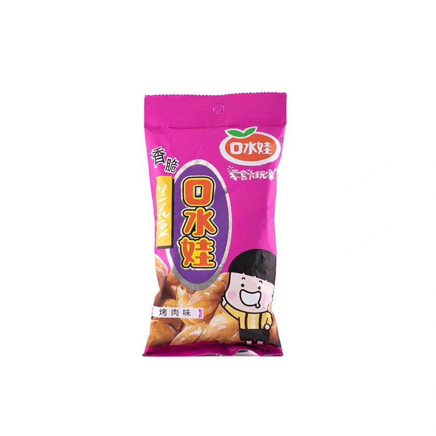 Bredbönor Med BBQ Smak 75g Kou Shui Wa CN
