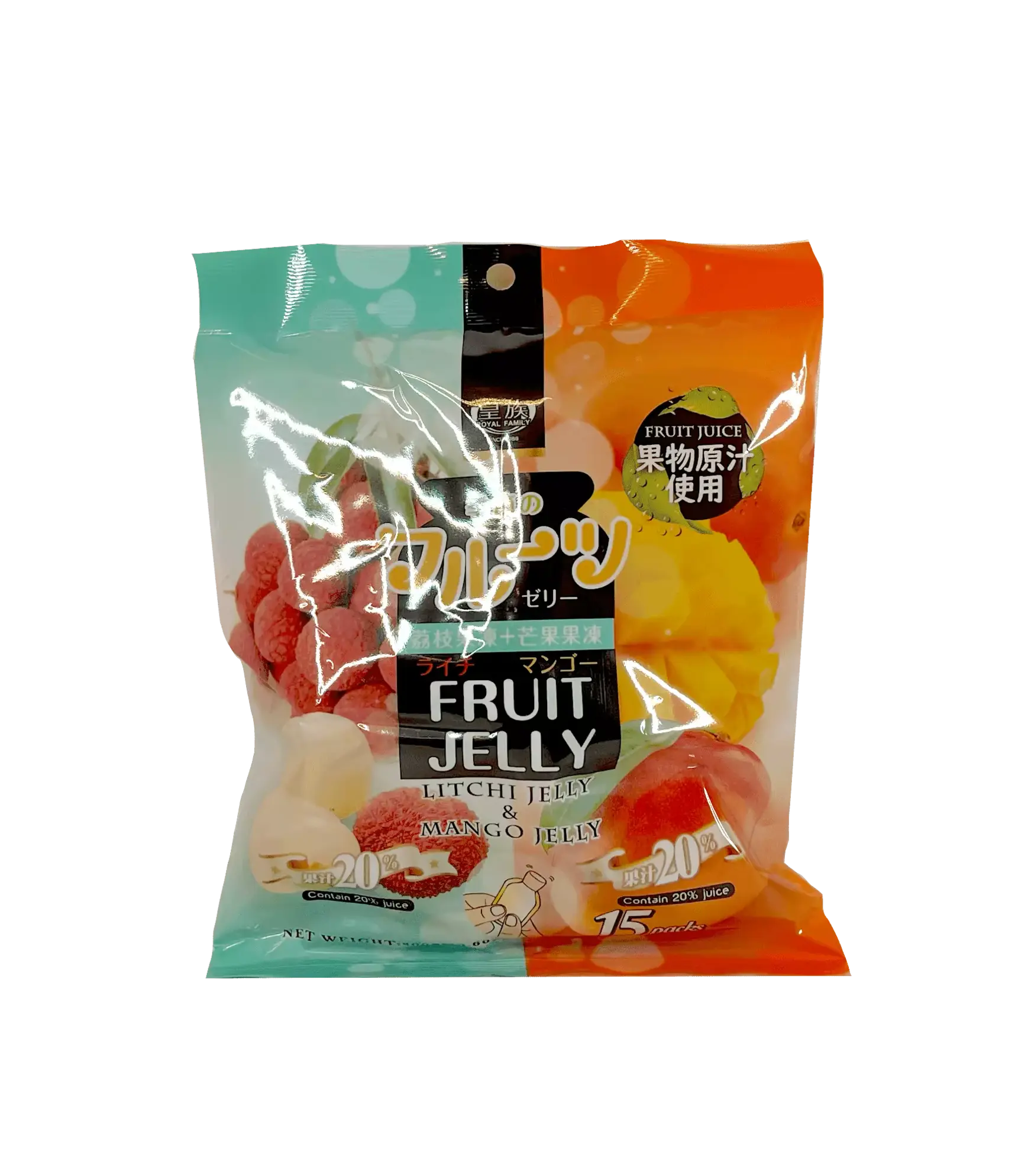 Gelé Lychee/Mango 300g Royal Famliy Taiwan