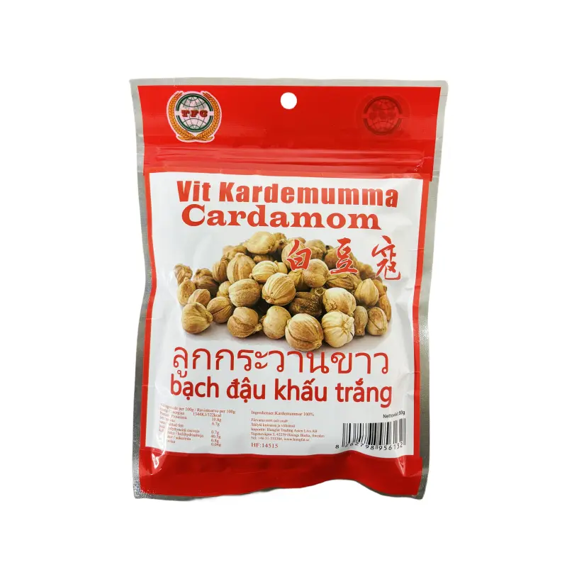 Vit Kardemumma 50g Kina