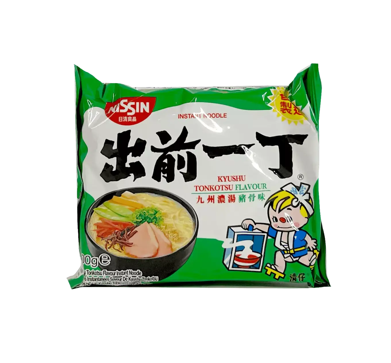 Snabbnudlar Ramen Med Kyushu Tonkotsu Smak 100g Nissin Hongkong