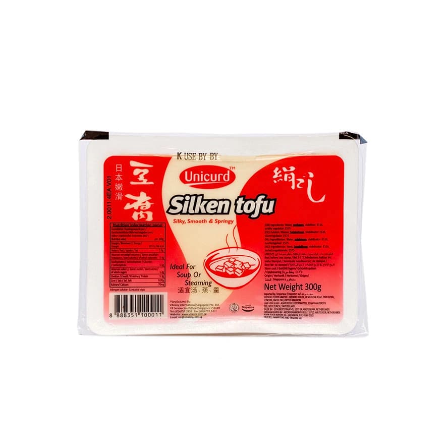 Tofu Silken 300g T01 Unicurd Singapore