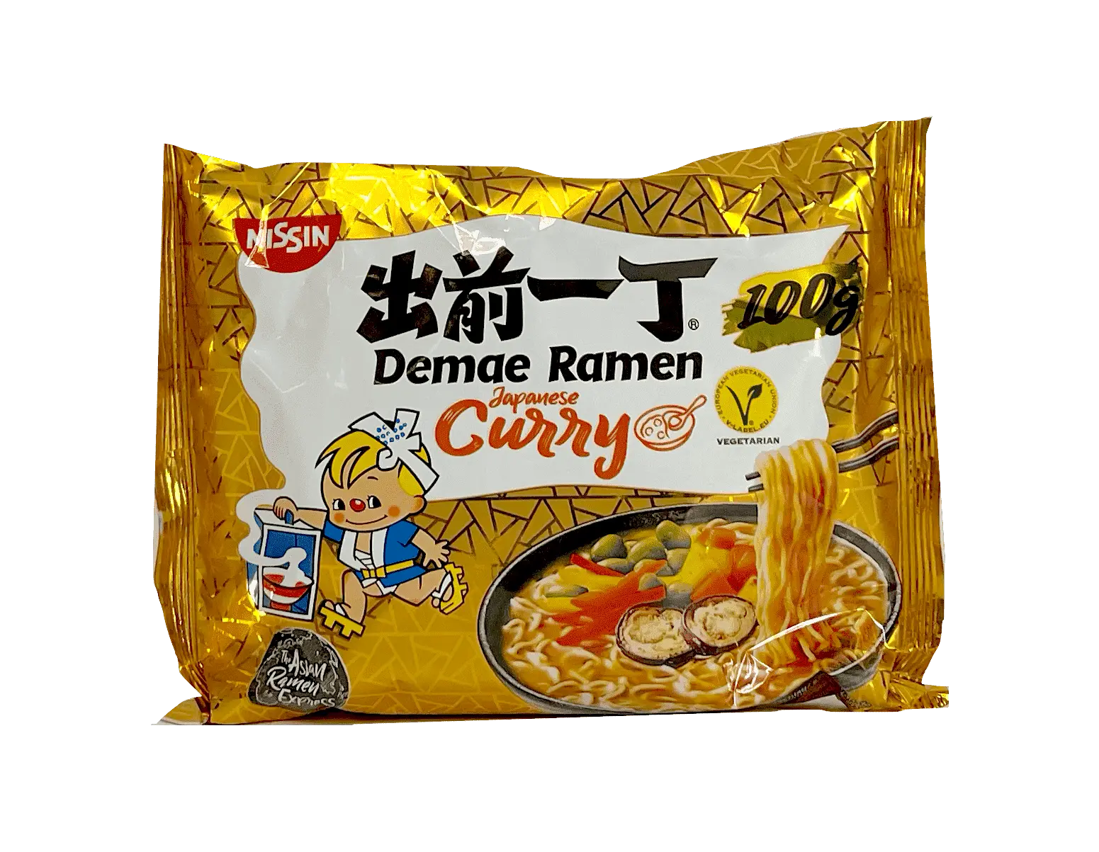 Snabbnudlar Japanese Curry Smak 100g Nissin Japan