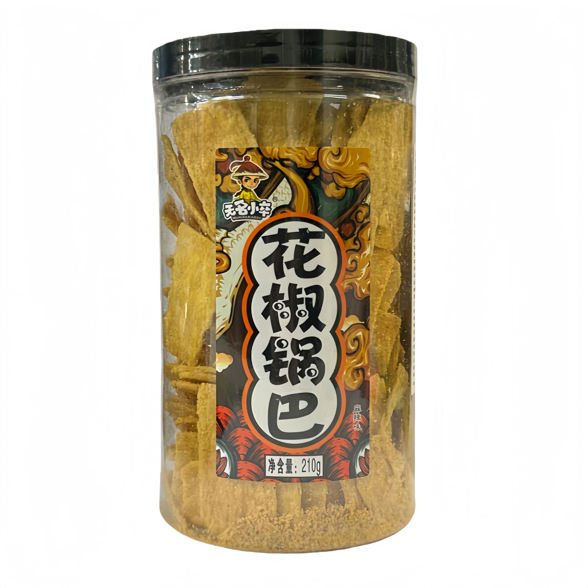 Krispig Millet Sichuan Peppar Stark Chili/Ma La Smak 210g Wu Ming Xiao Zu Kina