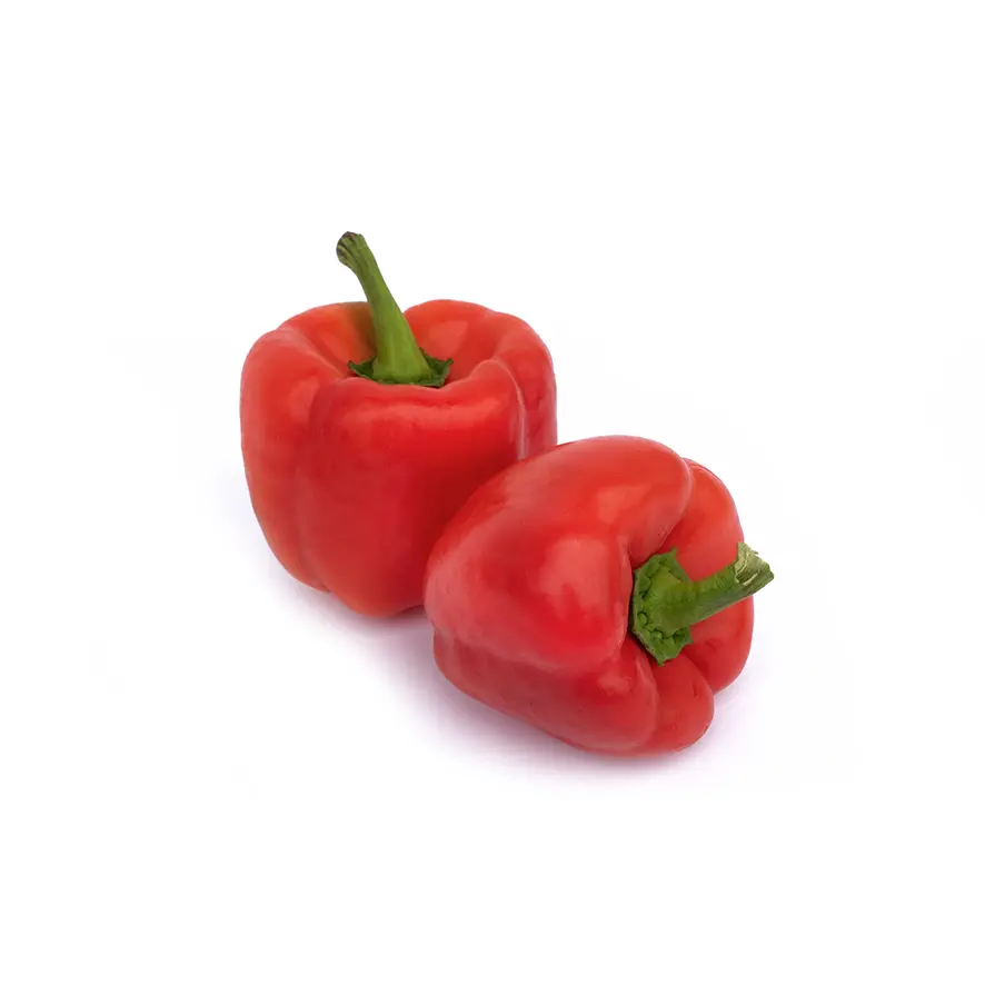 Paprika Röd Rund ca400-500g/Förp pris per förp Nederländerna
