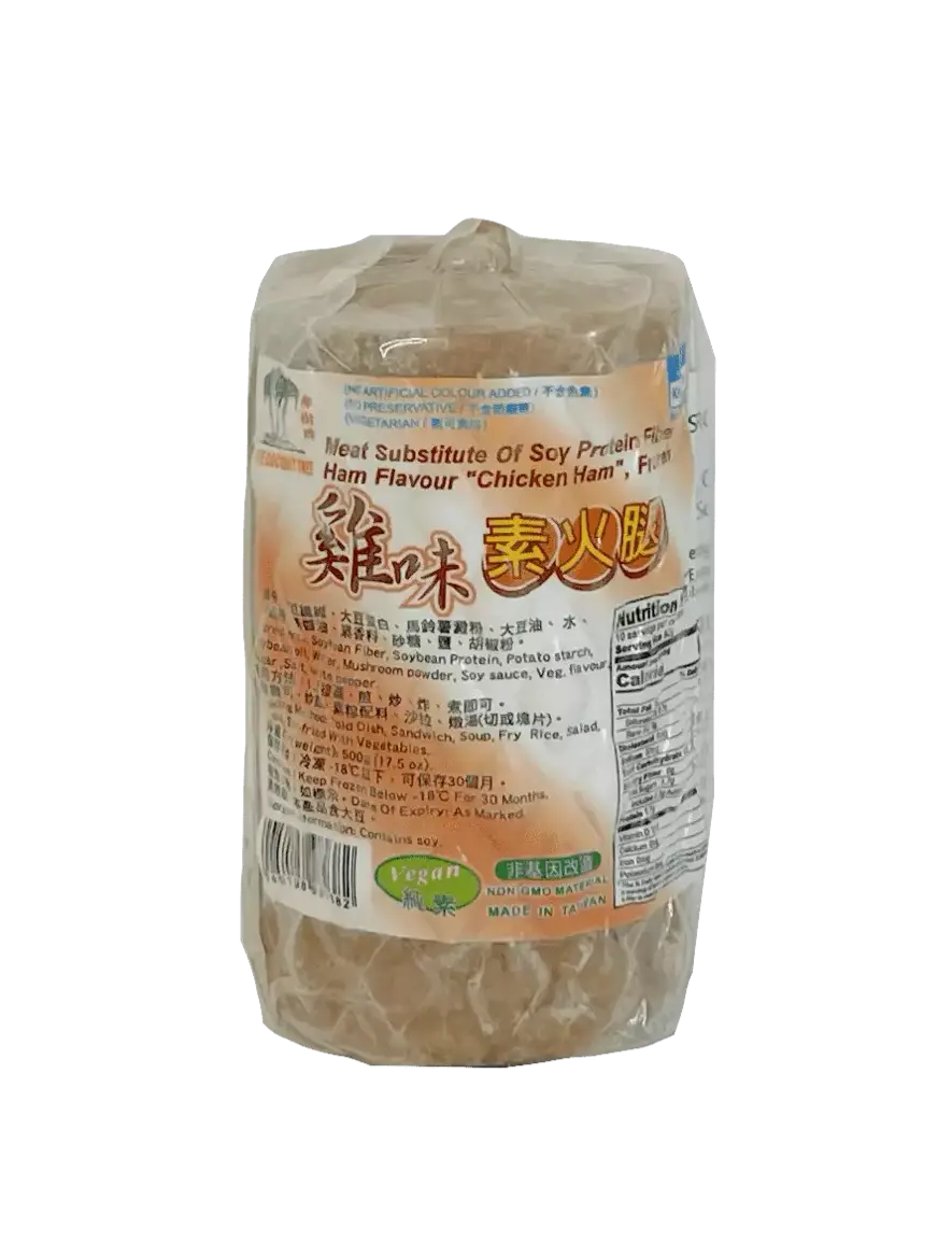 Vegansk Kyckling Skinka Fryst 500g TCT Taiwan