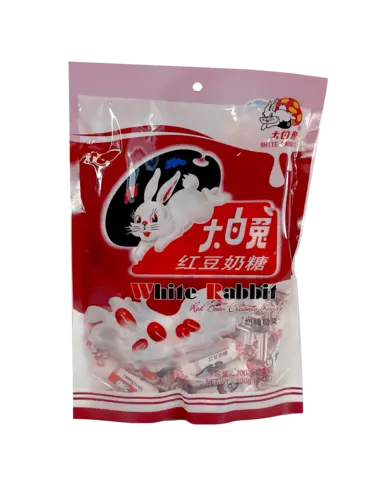 Godis Rödbönor/Kräm Smak 200g White Rabbit Kina
