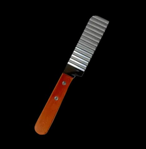 Kniv Med Vågor Formen Kina