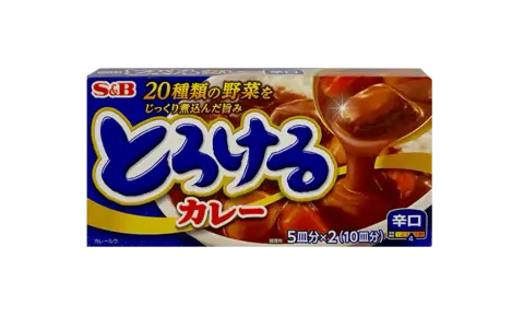 Torokeru Curry Hot 180g S&B Japan
