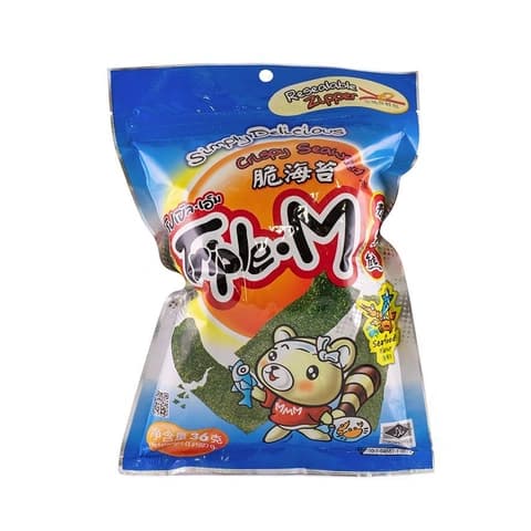 Krispig Sjögräs Skaldjursmak 28g Triple-M Korea