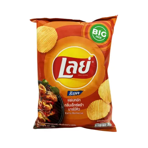 Potatischips Extra BBQ 69g Lays Thailand
