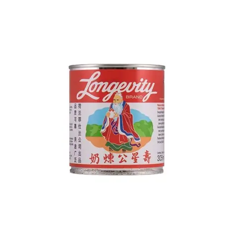 Kondenserad Mjölk 397g Longevity Kina
