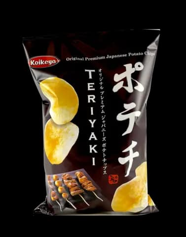 Potatischips Med Teriyaki Smak 100g Koikeya Japan