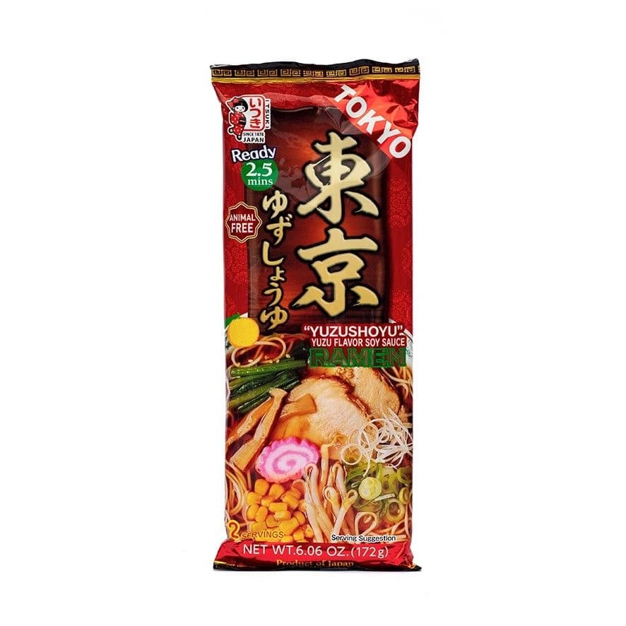 Ramen Nudlar Yuzu Shoyu 172g Tokyo Japan