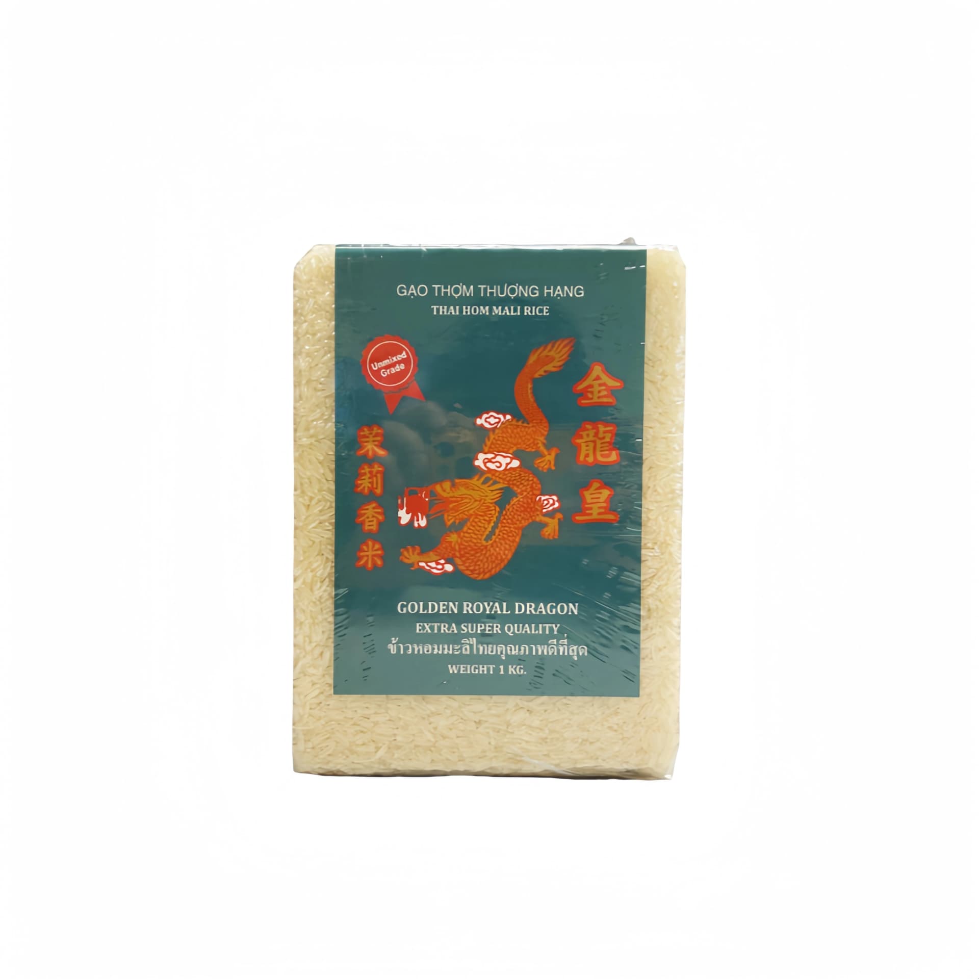 Jasmine ris 1kg Golden Dragon Thailand